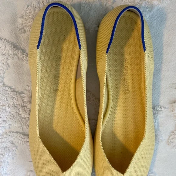 Rothy's Yellow Women's Flats, Size 9 - Picture 5 of 5